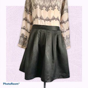 ✨CLEARANCE ✨Club Monaco A-Line Cotton Silk Skirt